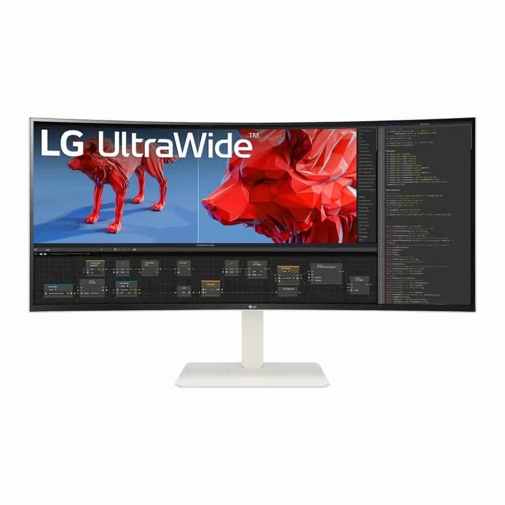 (image for) LG 38WR85QC-W Ultrawide 38\" 144Hz IPS FreeSync Premium Pro Refurbished Curved Monitor